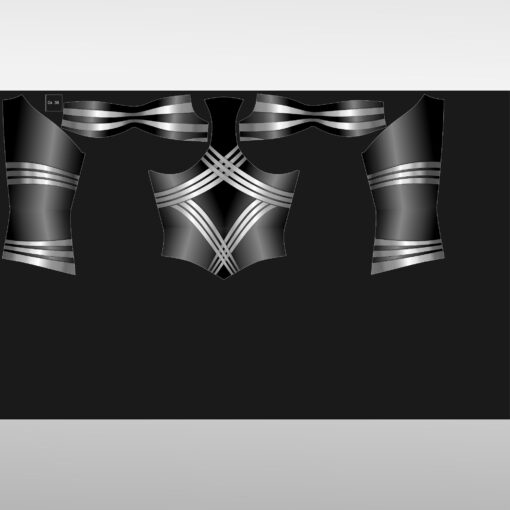 Papillon Druckdesign Schwarz-weiß [Digital] – Bild 5